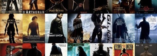 tendências de posters de filmes